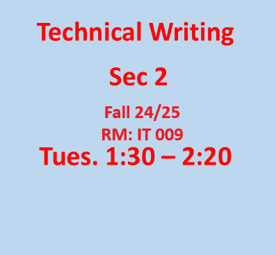 TECHNICAL WRITING Section2 Lecture (20241_230212300_AAUP - JENIN)